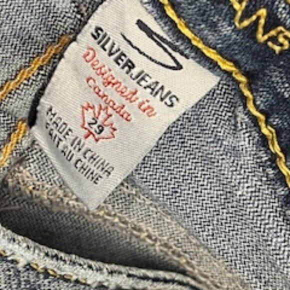 Women's Silver Jeans, Size 29/32 Suki Style. - Picture 9 of 11